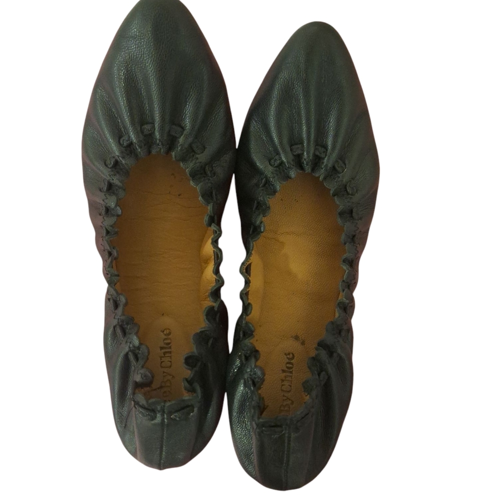 See By Chloe Green Flats & Loafers